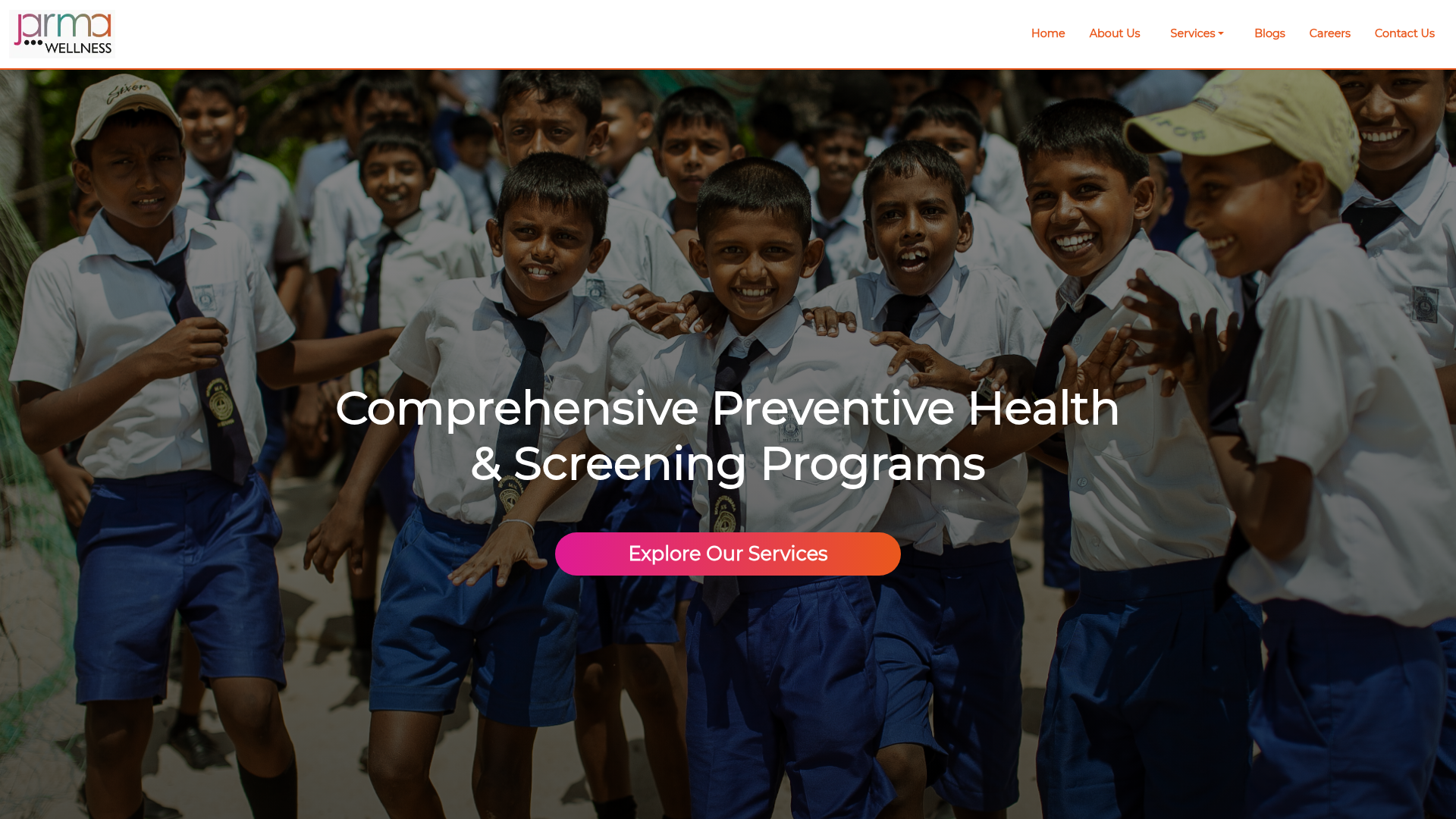 Jarma Wellness website designed and developed by KAF Infotech
